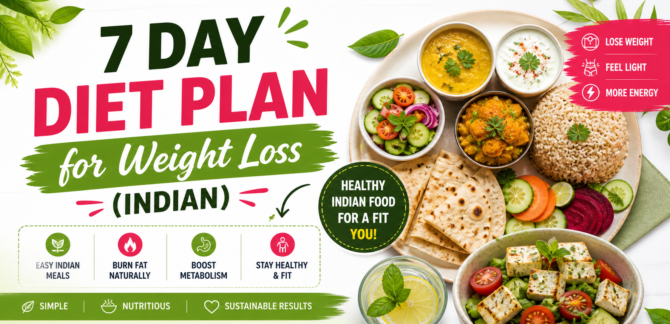 7 day diet plan for weight loss