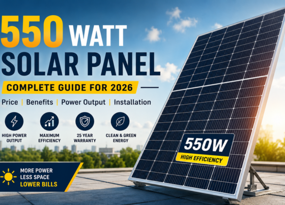 550 Watt Solar Panel