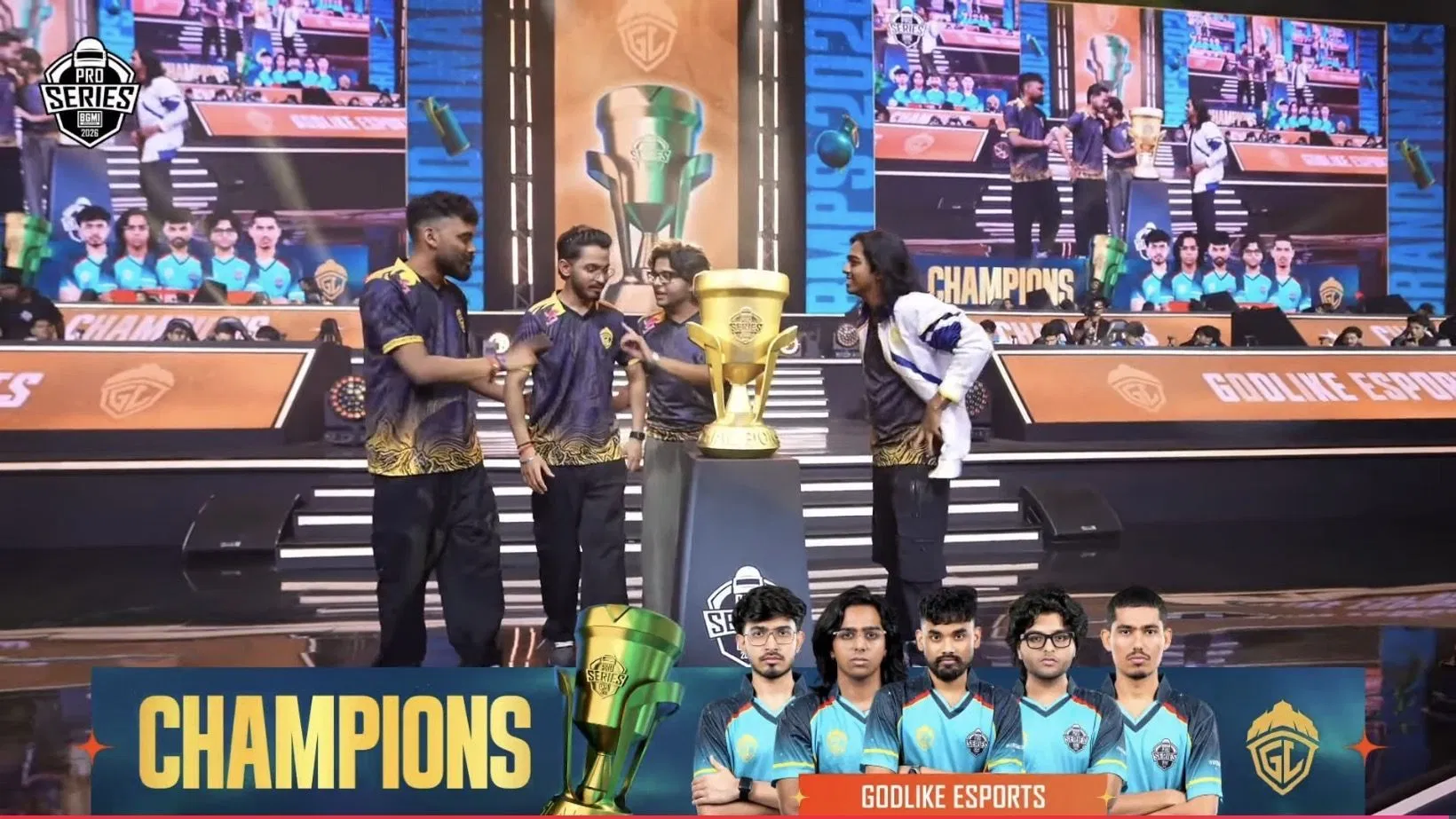 BMPS 2026 Winner : GodLike Esports Champions | EWC 2026