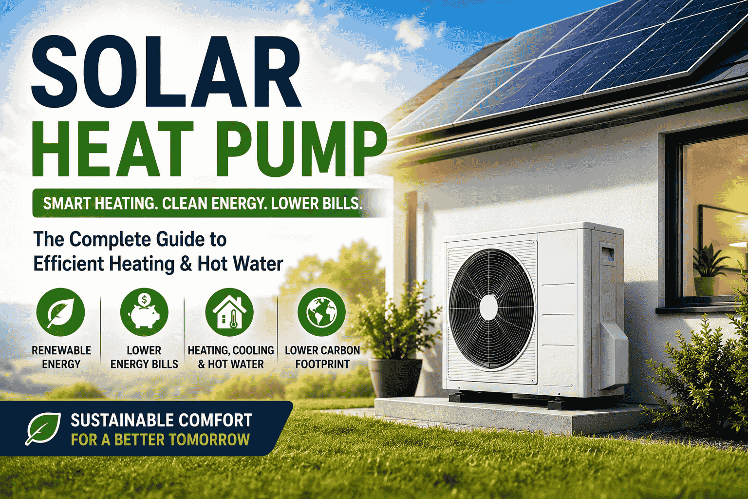 Solar Heat Pump: The Complete Guide to Efficient Heating and Hot Water