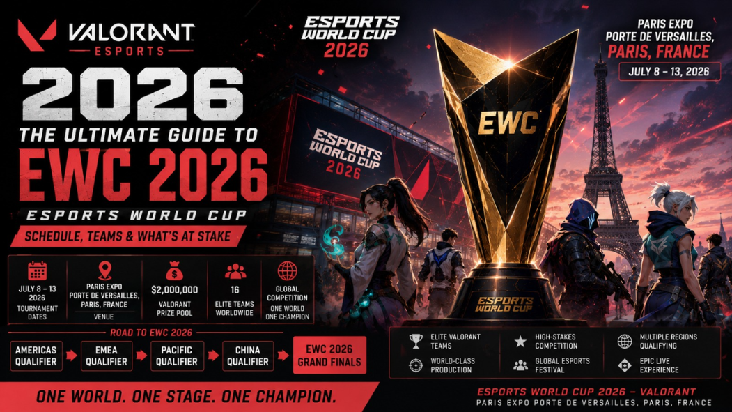Valorant Esports 2026: The Ultimate Guide to VCT 2026 Schedule, Events & What’s at Stake