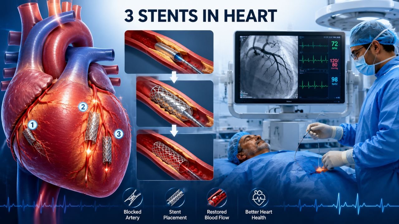 3 Stents in Heart: Complete Guide to Heart Stent Before and After, How to Put Stent in Heart, and Full Recovery Care