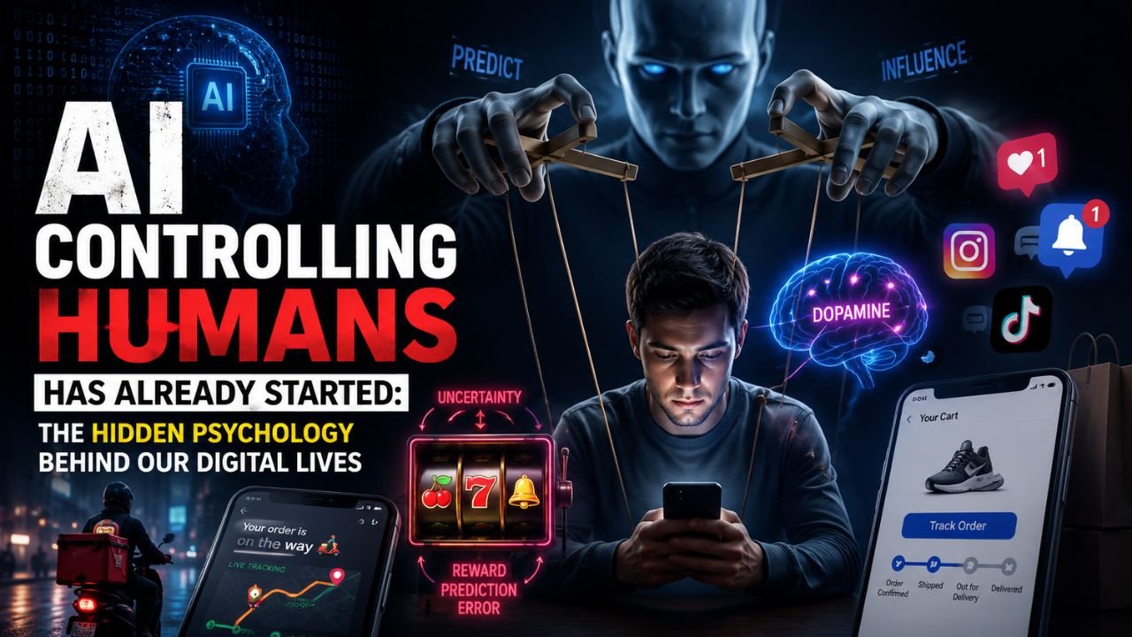 AI Controlling Humans Has Already Started: The Hidden Psychology Behind Our Digital Lives