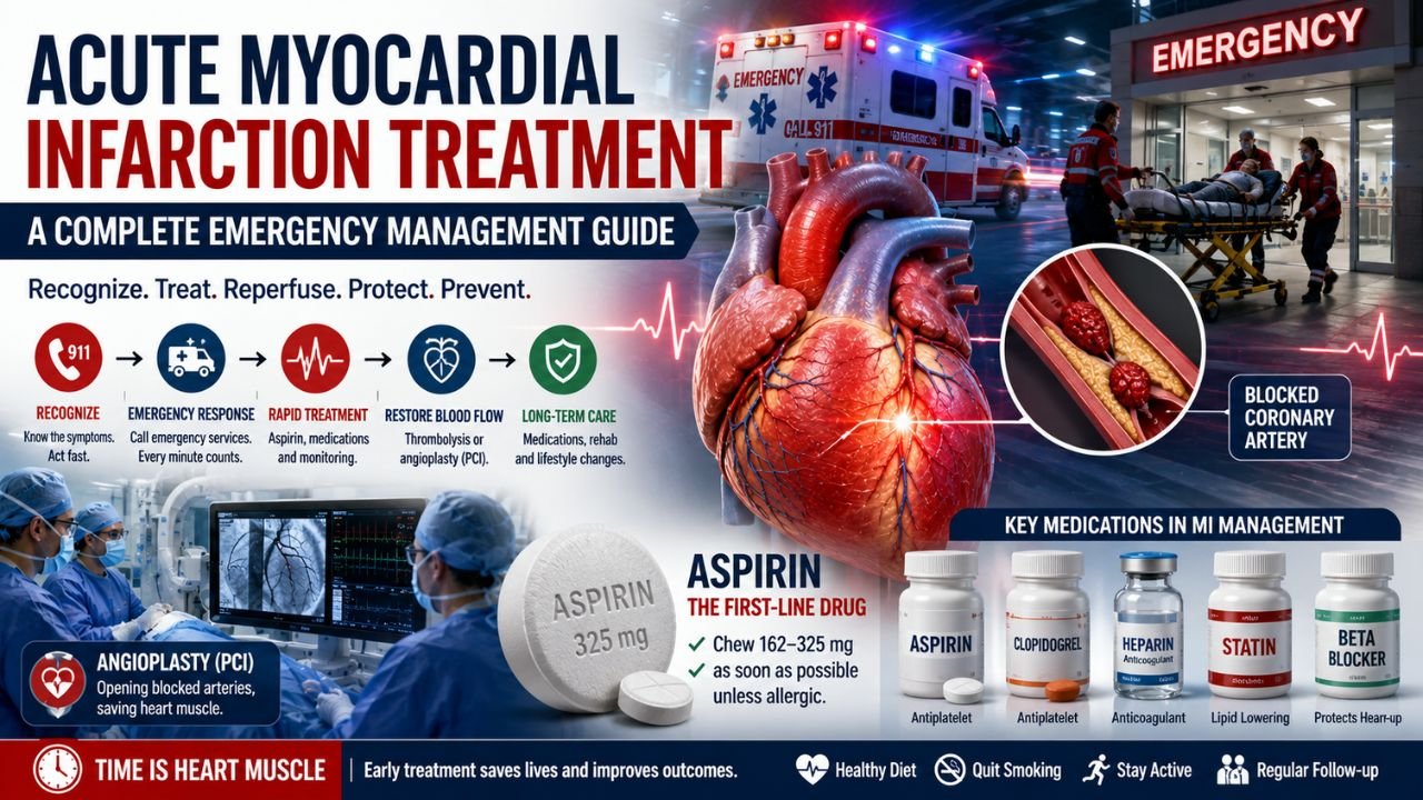 Acute Myocardial Infarction Treatment: A Complete Emergency Management Guide
