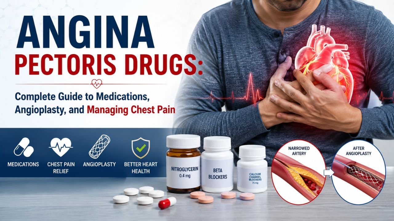 Angina Pectoris Drugs: Complete Guide to Medications, Angioplasty, and Managing Chest Pain