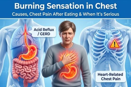 Burning Sensation in Chest
