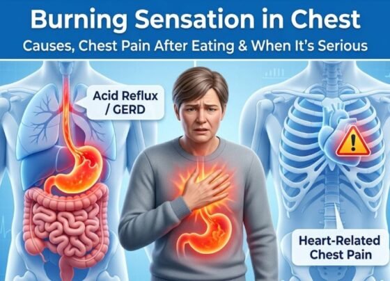 Burning Sensation in Chest
