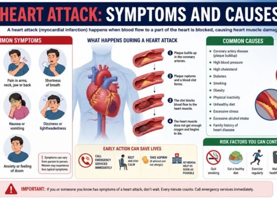 Heart Attack Symptoms and Causes