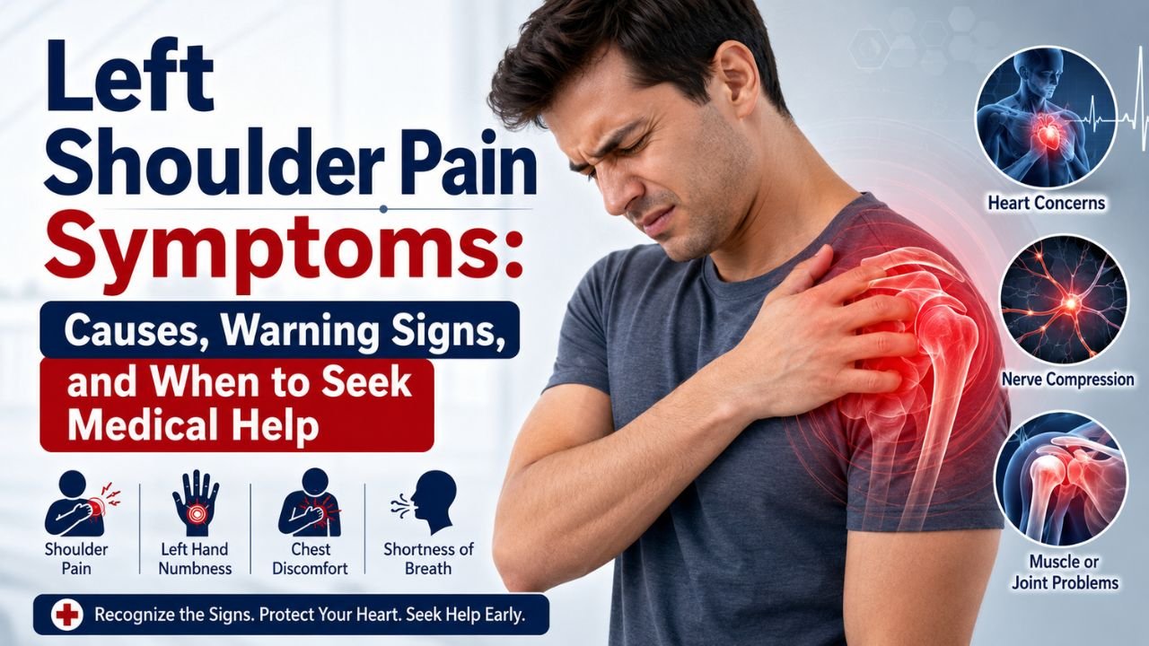 Left Shoulder Pain Symptoms: Causes, Warning Signs, and When to Seek Medical Help