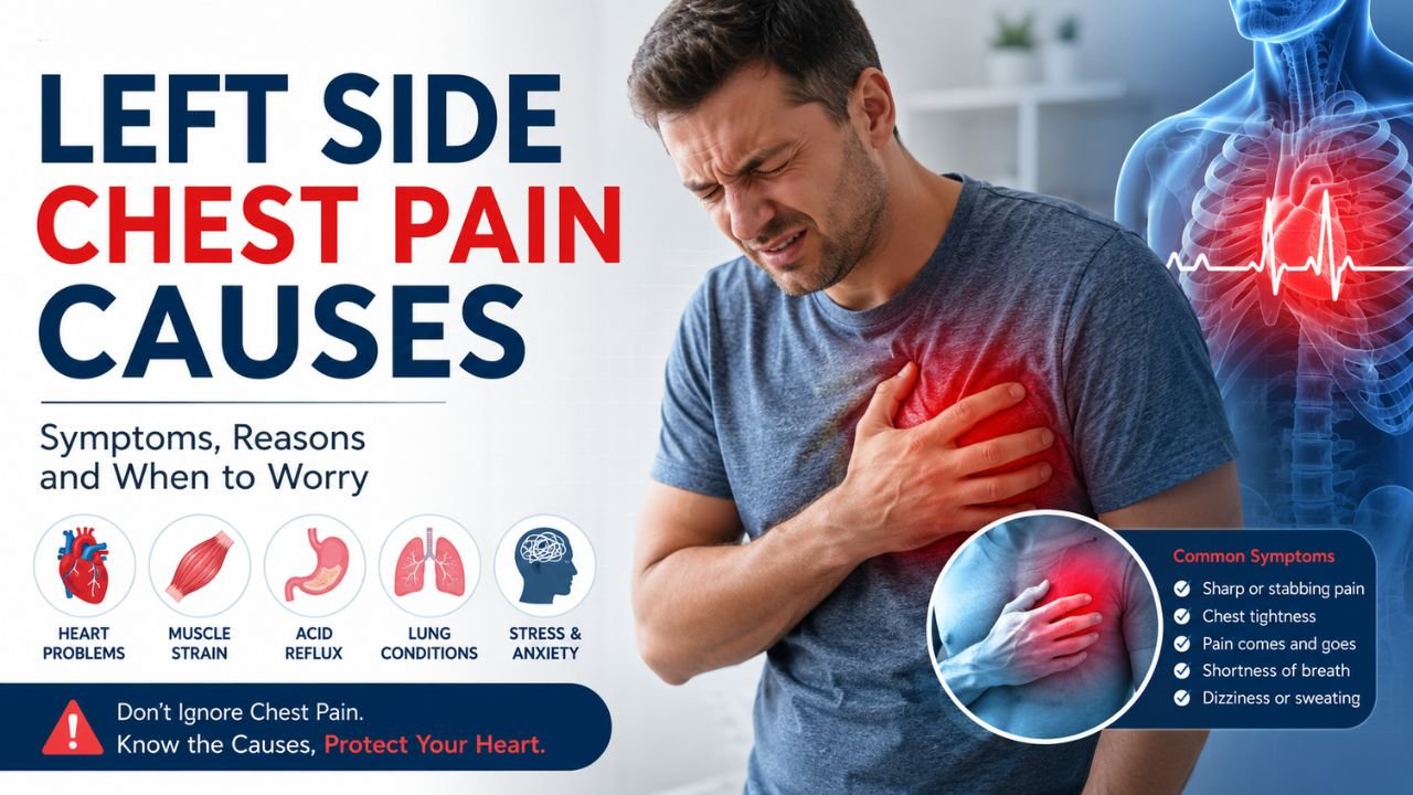 Left Side Chest Pain Causes: Understanding the Warning Signs and When to Seek Help