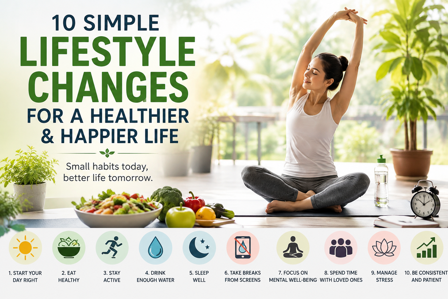 10 Simple Healthy Lifestyle Habits That Can Improve Your Everyday Life