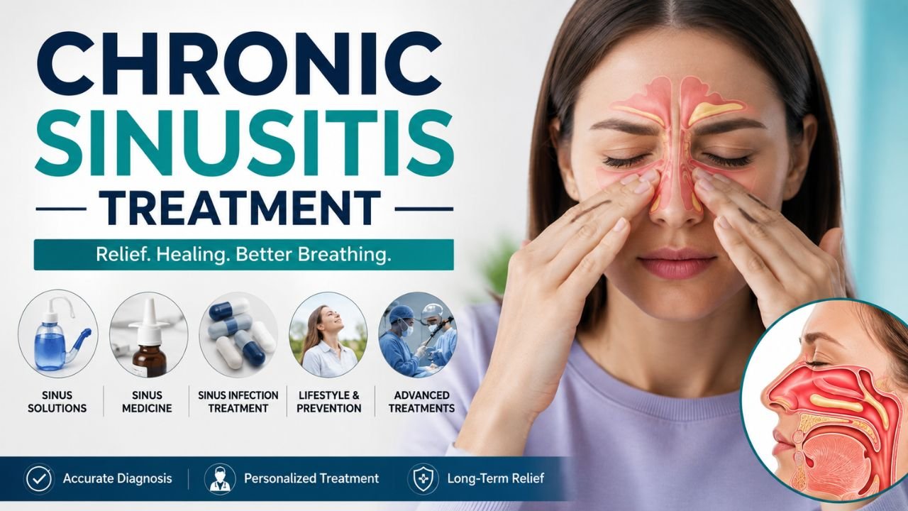 Chronic Sinusitis Treatment: Effective Ways to Manage Long-Term Sinus Problems