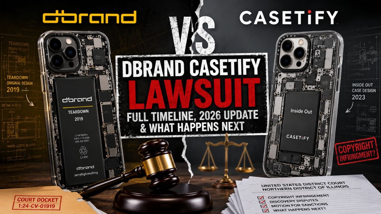 Dbrand Casetify Lawsuit: Full Timeline, 2026 Update, and What Happens Next