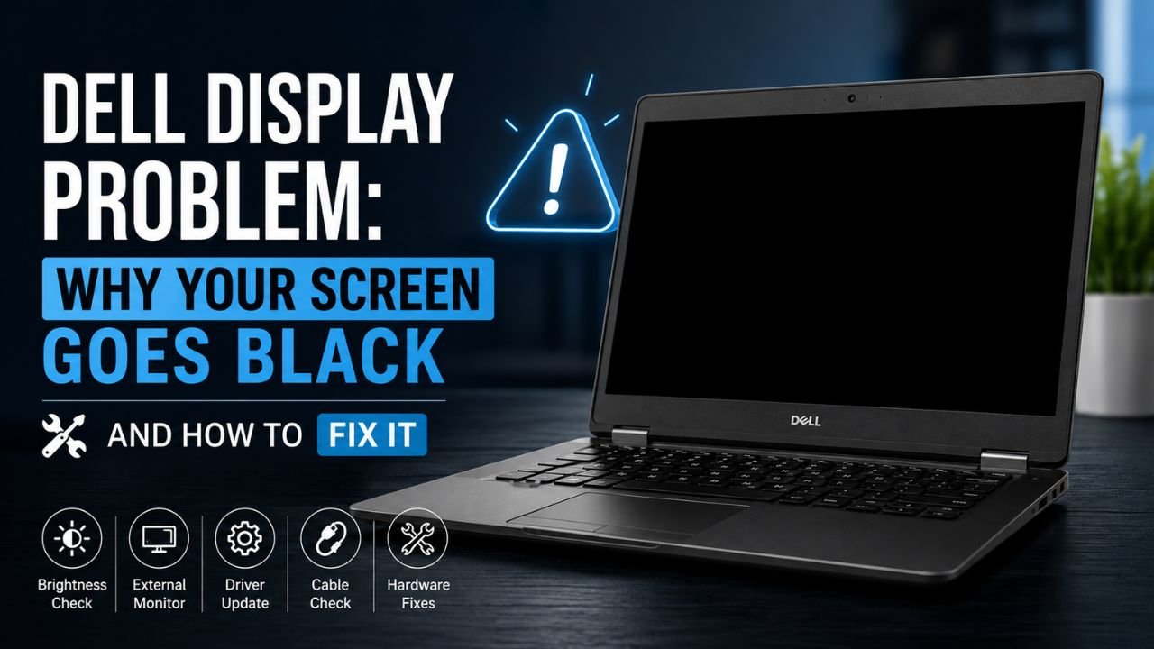 Dell Display Problem: Why Your Screen Goes Black and How to Fix It