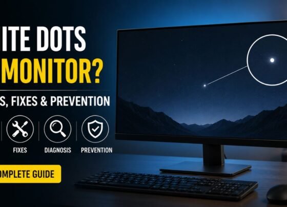 White Dots on Monitor