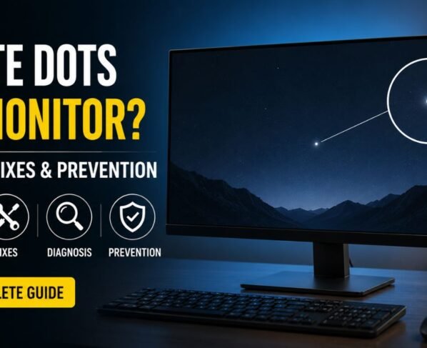 White Dots on Monitor