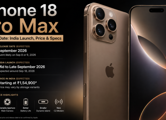 iPhone 18 Pro Max release date 2026, India launch, expected price and rumored specs