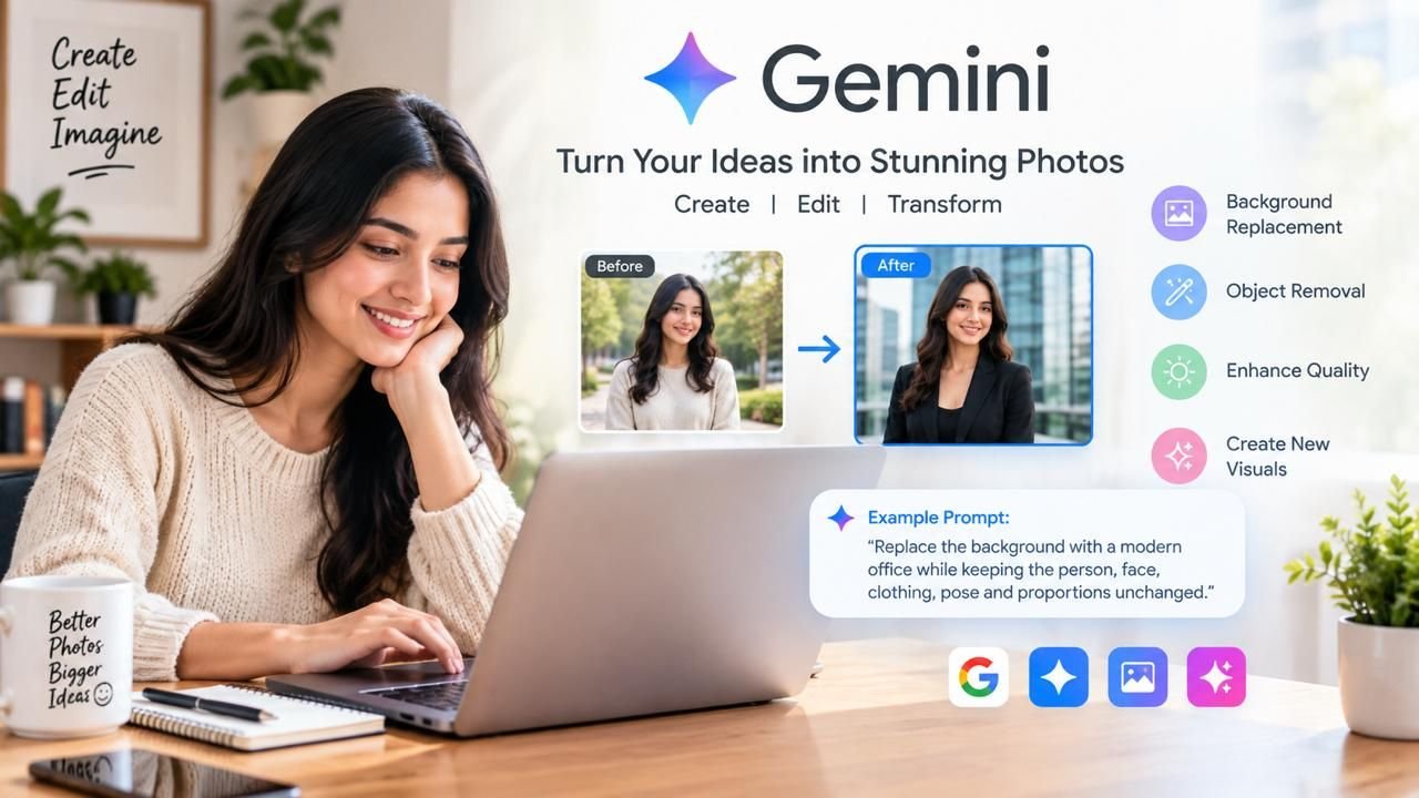 AI Gemini Photo: Complete Guide to AI Photo Creation, Editing, Prompts, and Creative Ideas