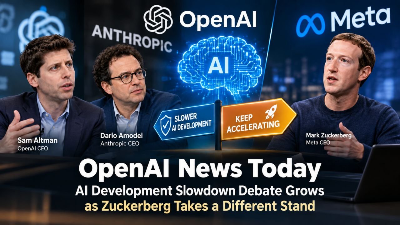 OpenAI News Today: AI Development Slowdown Debate Grows as Zuckerberg Takes a Different Stand