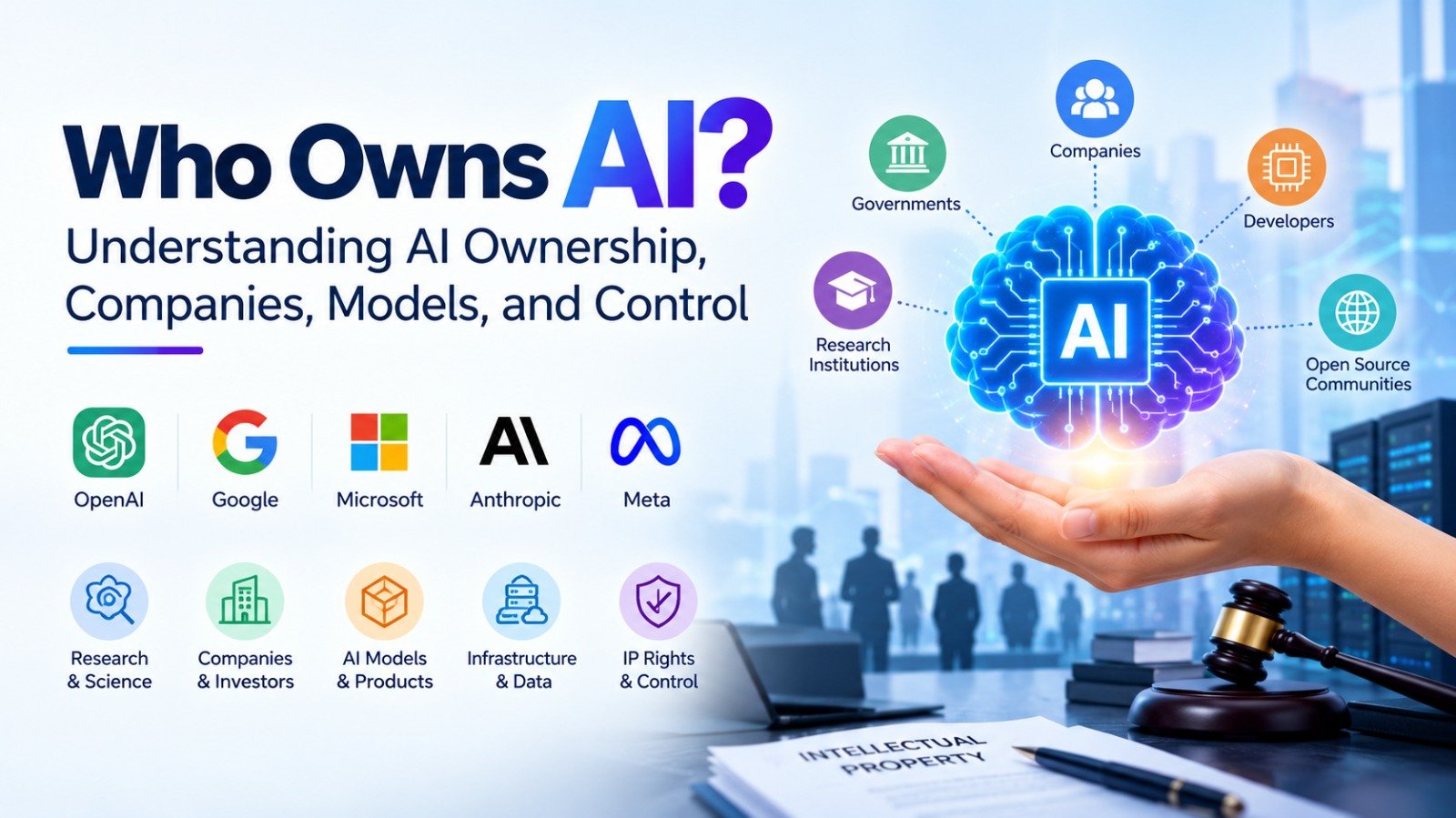 Who Owns AI? Understanding AI Ownership, Companies, Models, and Control
