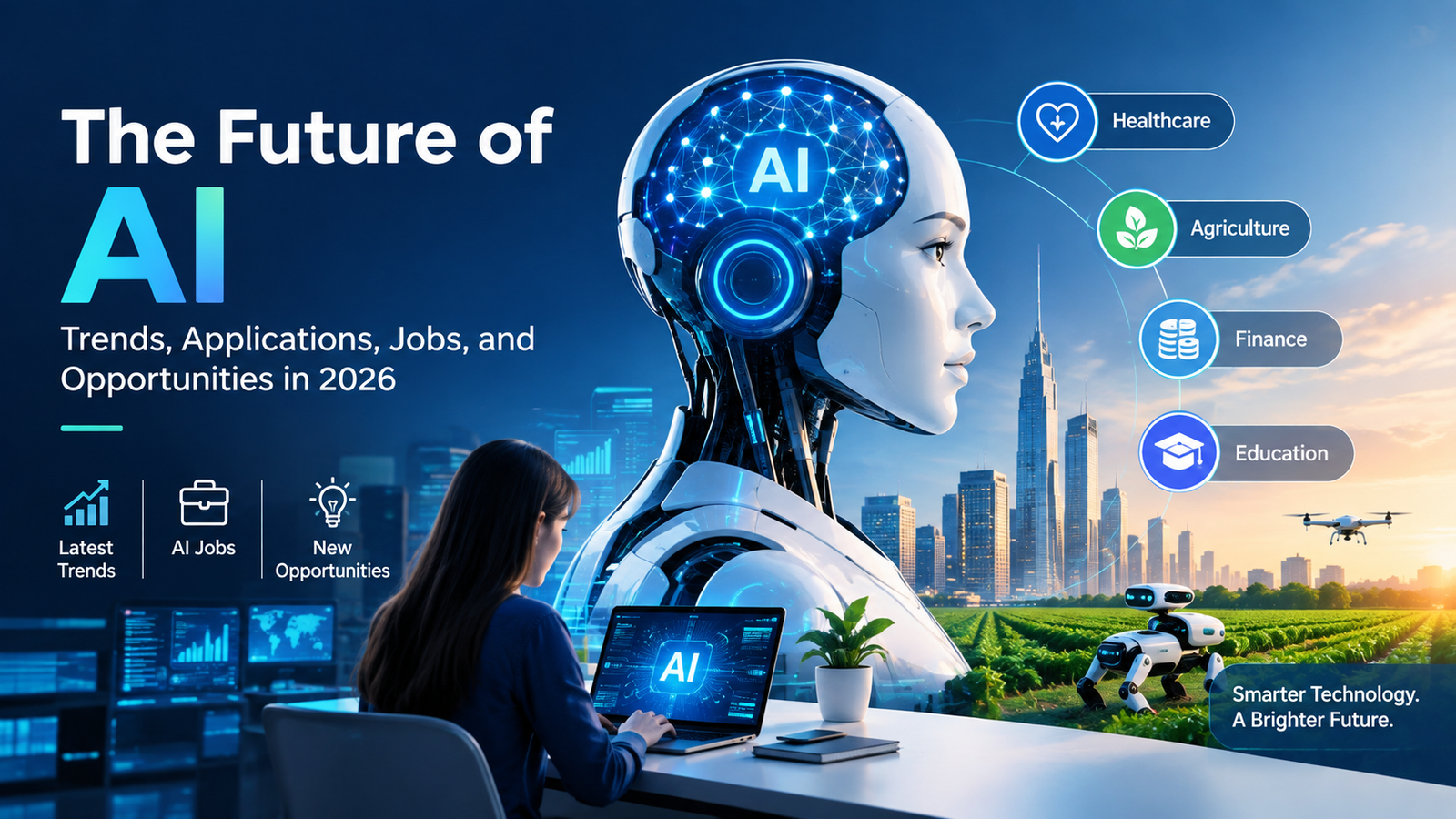 The Future of AI: Trends, Applications, Jobs, and Opportunities in 2026