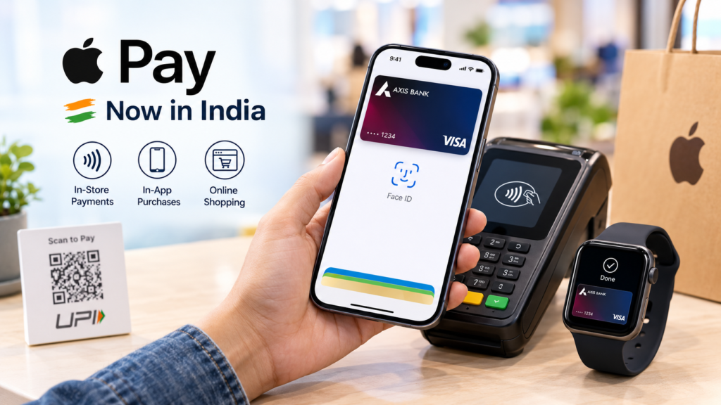 Apple Pay image and UPI image